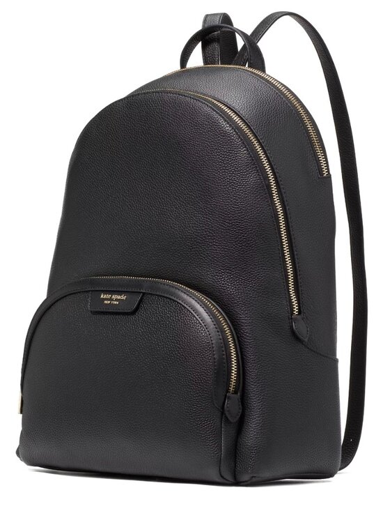 New Kate Spade Hudson Large Backpack Pebble Leather Black main image 4